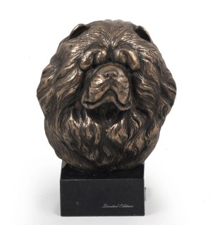 Chow Chow głowa na kamieniu Art-Dog